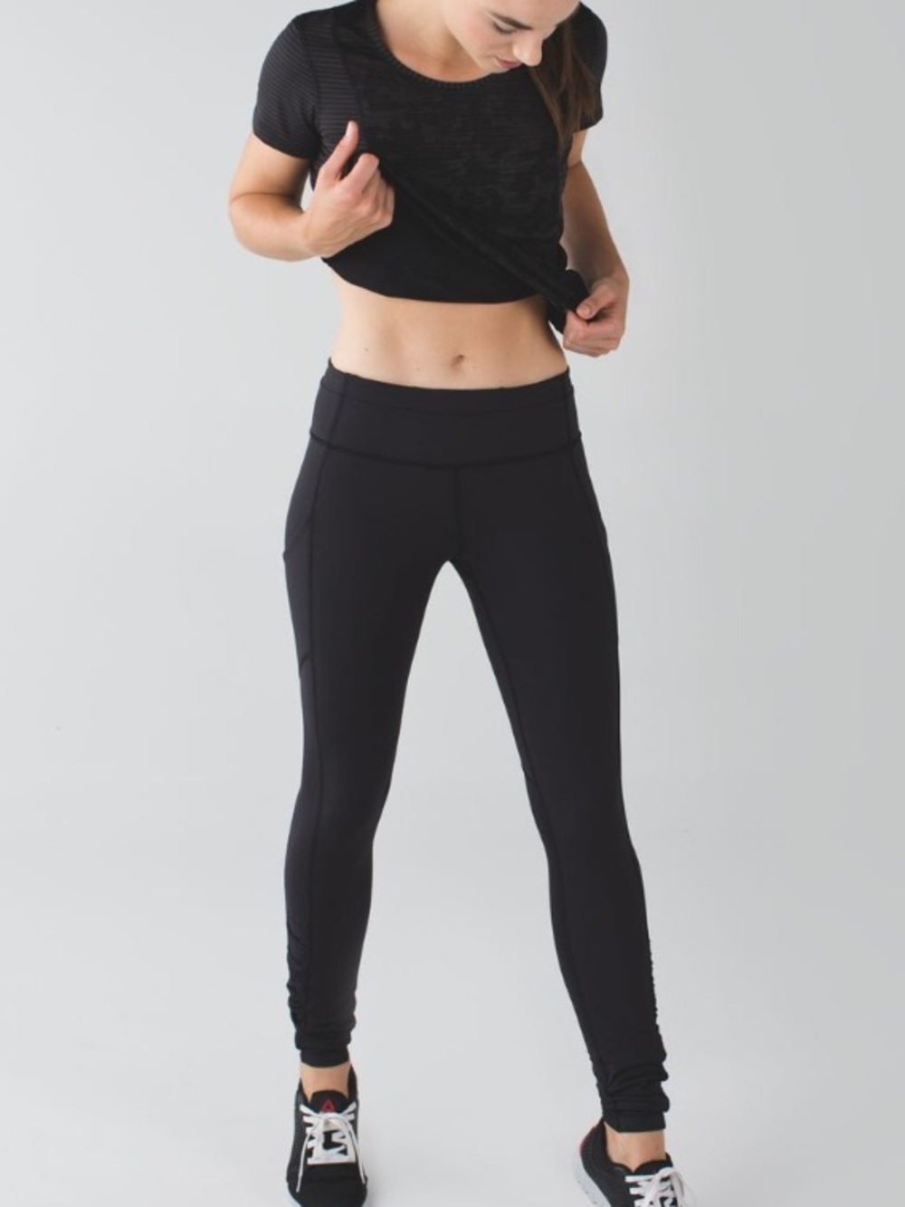 Lululemon Black Speed Tight Leggings Size 2 - Picture 2 of 10